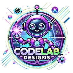 Logo oficial de CodeLabDesigns